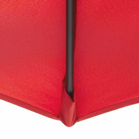 Mainstays 10 Red Octagon Outdoor Tilting Cantilever Offset Patio Umbrella with Weighted Base and 360 Degree Rotation