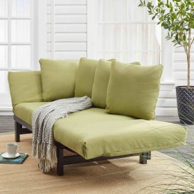 Better Homes & Gardens Delahey Convertible Studio Outdoor Daybed Sofa
